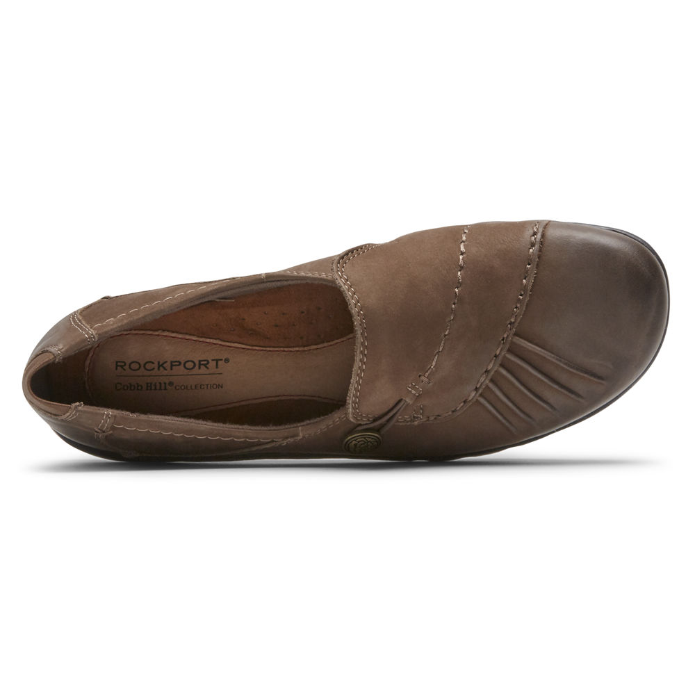 Rockport Slip-On For Womens Brown - Cobb Hill Paulette - IE1683542